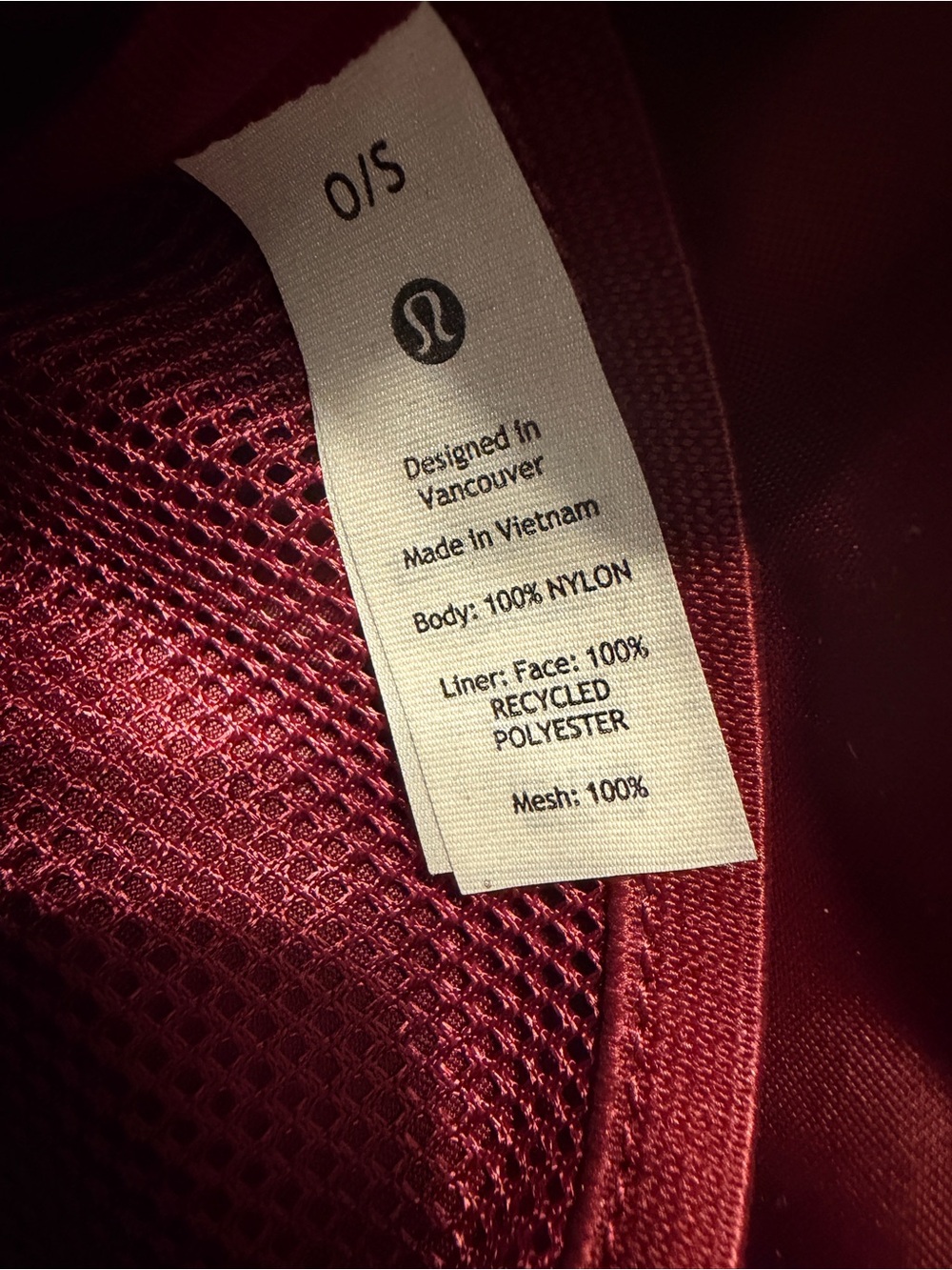 Lululemon Everywhere Belt Bag Large 2L Burgundy Wine - Picture 5 of 5